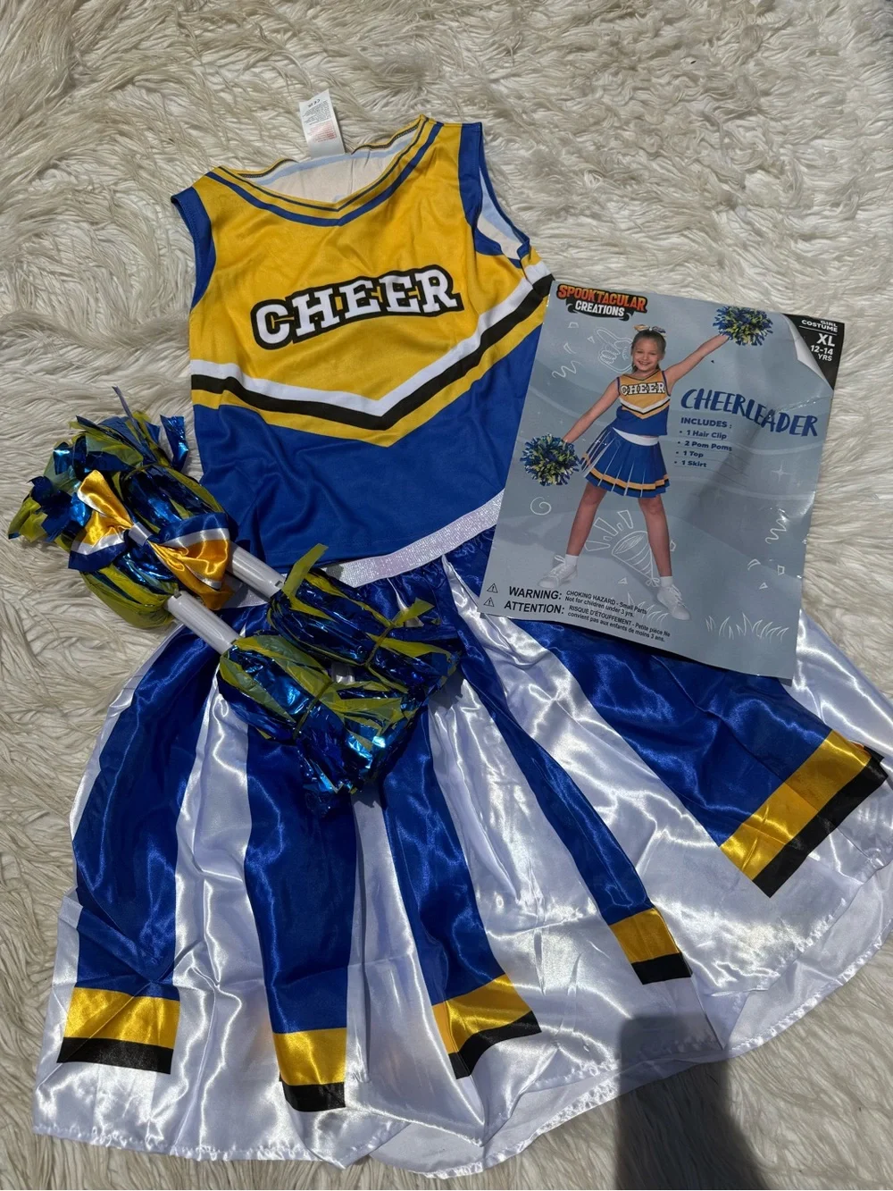 Cheerleader Costume for Kids (D10)